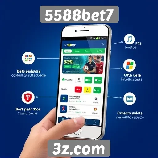 Avaliação das funcionalidades do aplicativo 5588bet7