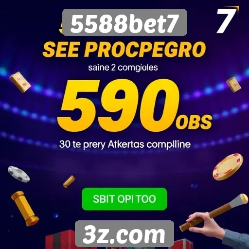 Promoções disponíveis no 5588bet7