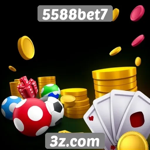 Variedade de jogos disponíveis no 5588bet7
